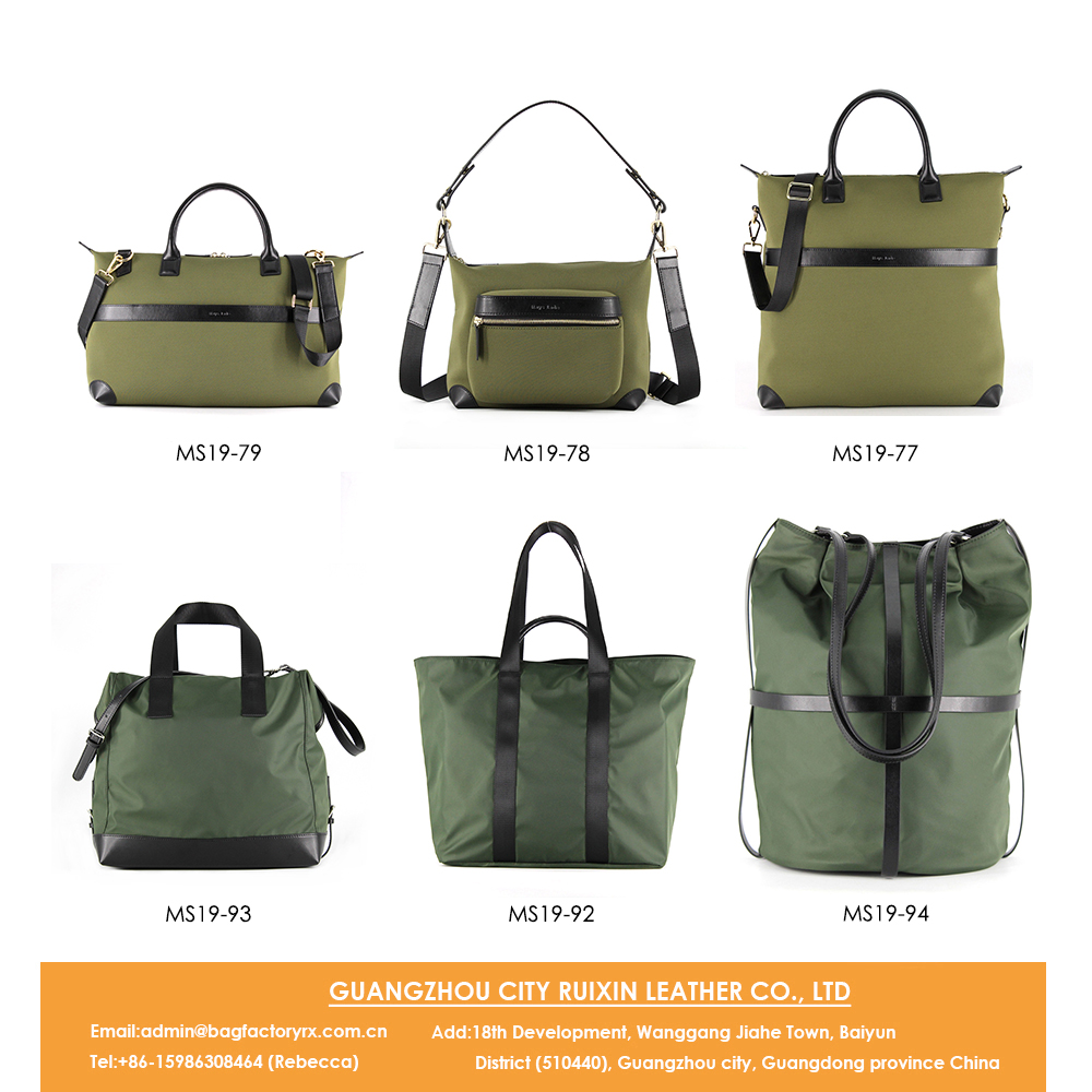Rays Jade AW2019 Stylish Handbag Collection - Neoprene Nylon and ...